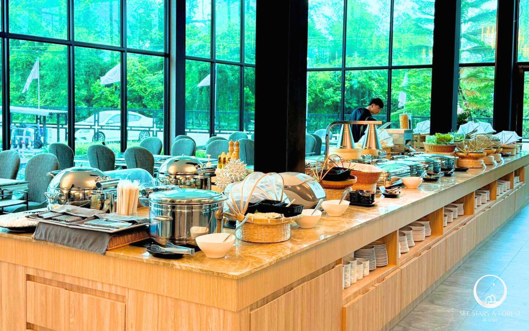 See Stars & Forest Resort Amphoe Sawang Daen Din Exterior foto