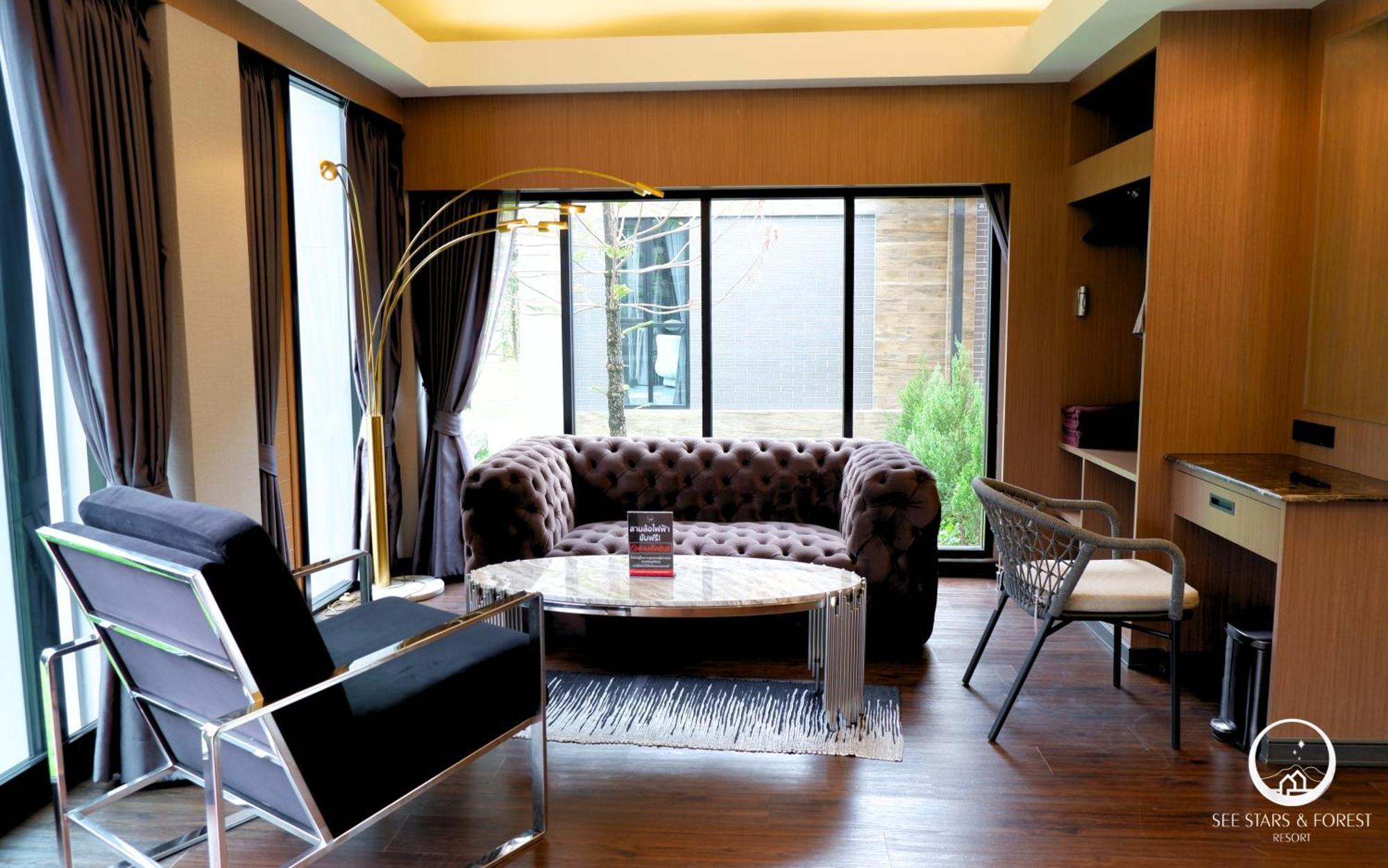 See Stars & Forest Resort Amphoe Sawang Daen Din Exterior foto
